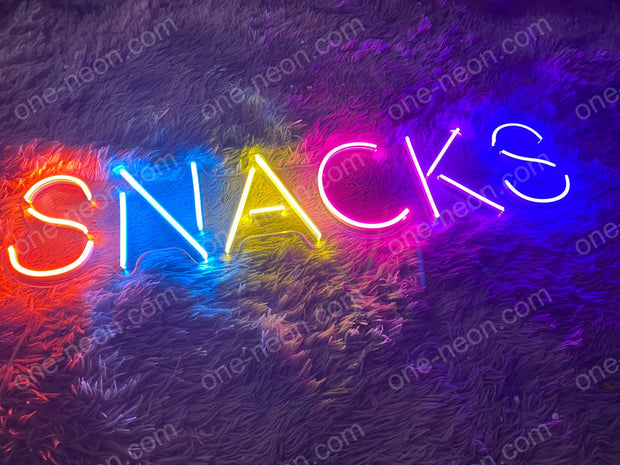 Snacks | LED Neon Sign