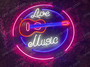 Live Music | LED Neon Sign