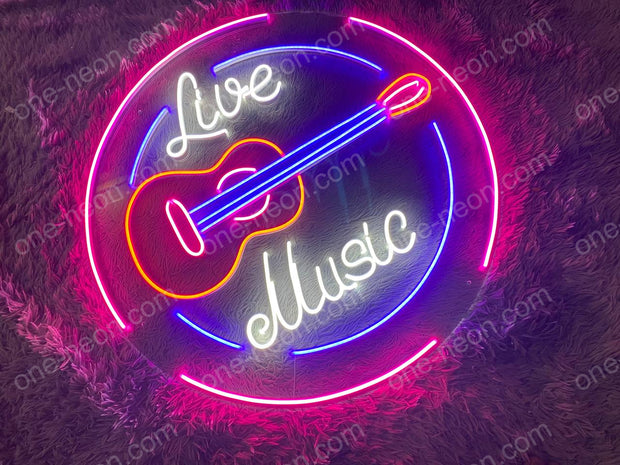 Live Music | LED Neon Sign