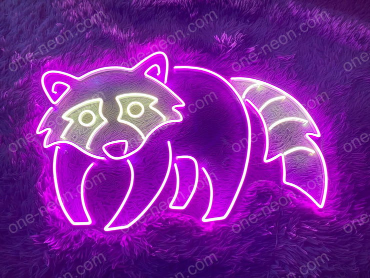 Raccoon | LED Neon Sign