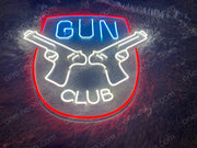 Gun Club | LED Neon Sign
