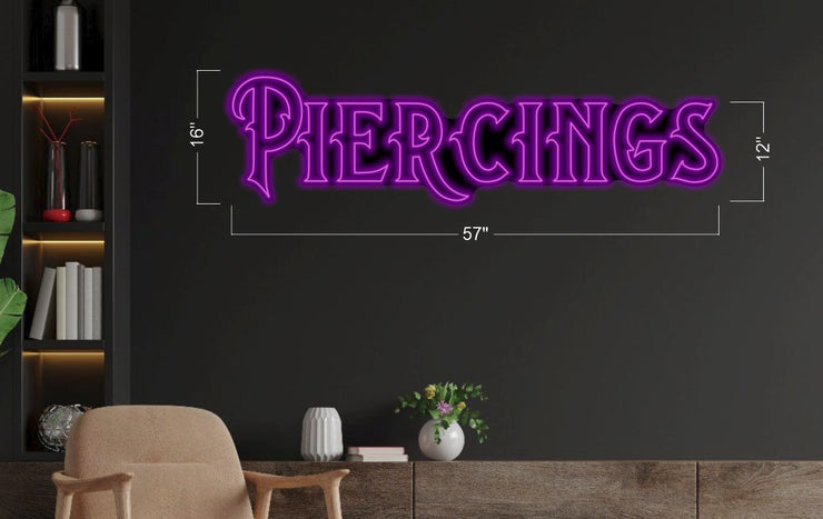 PIERCINGS_H29 | LED Neon Sign