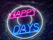 Happy Days | LED Neon Sign