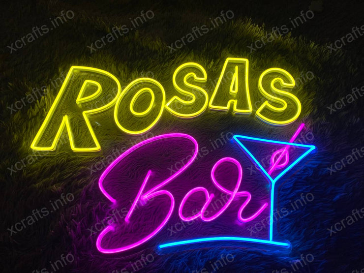 Rosas Bar | LED Neon Sign