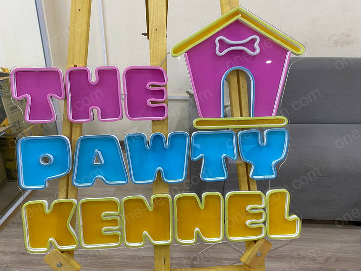 THE PAWTY KENNEL | LED Neon Sign