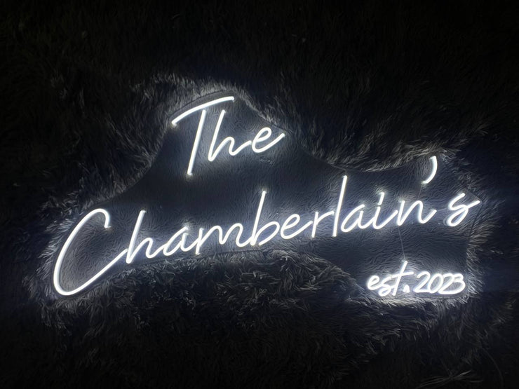 The Chamberlain's | LED Neon Sign
