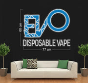 EVO DISPOSABLE VAPE | LED Neon Sign