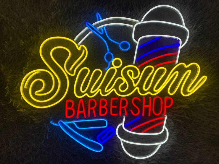 Suisun Barber Shop| LED Neon Sign