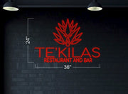 TE'QUILA Restaurant and bar | LED Neon Sign