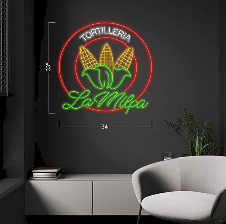 LA MILPA| LED Neon Sign