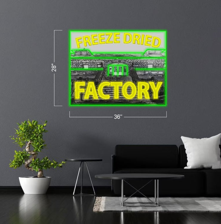 Freeze Dried Factory | LED Neon Sign