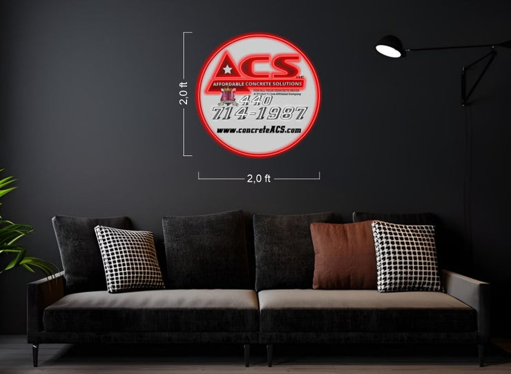 ACS Logo | LED Neon Sign