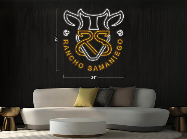 Rancho Samaniego | LED Neon Sign