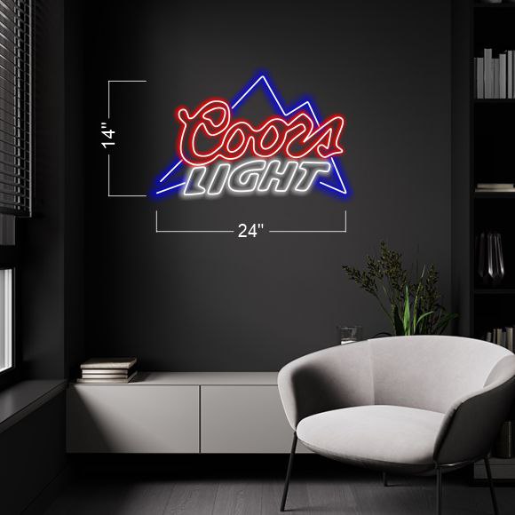 Cat country+ Laacks Brew+Coor light+ Budweiser+ Miller lite | LED Neon Sign