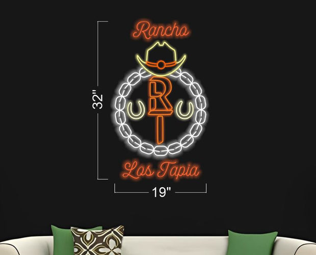 Rancho Los Tapia| LED Neon Sign