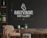 SAUVAGE DISTILLERY | LED Neon Sign