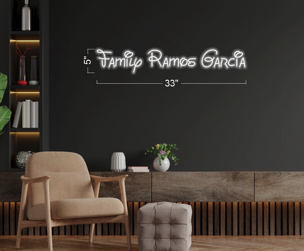 Family Ramos Garcia_H529 | LED Neon Sign