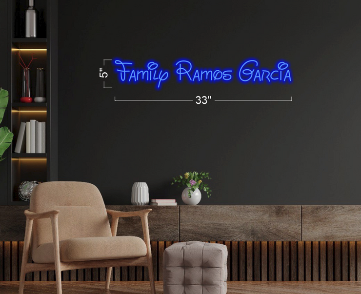 Family Ramos Garcia_H529 | LED Neon Sign