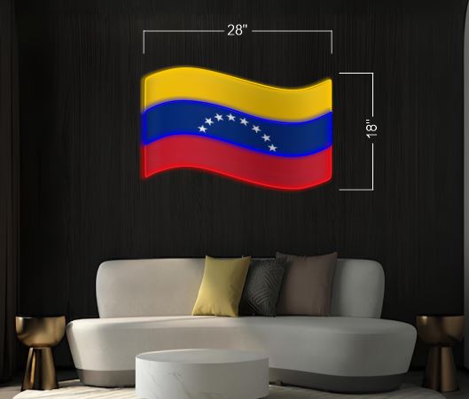 Venezuela Flag | LED Neon Sign