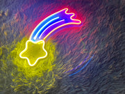 Shooting Star | LED Neon Sign
