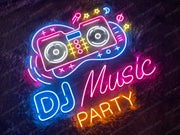 DJ Music Party | LED Neon Sign