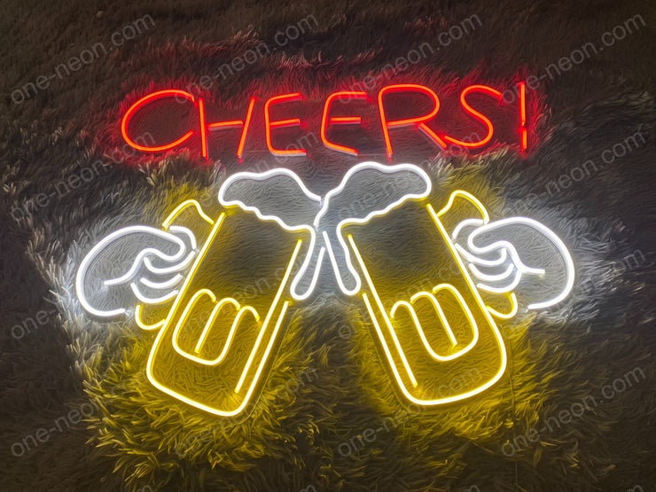 Cheers! Beers | LED Neon Sign
