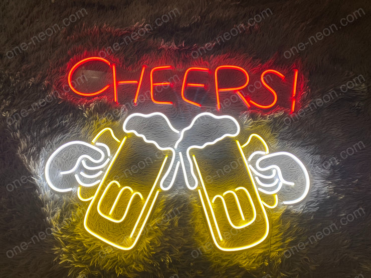 Cheers! Beers | LED Neon Sign