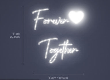 Forever Together_G| LED Neon Sign