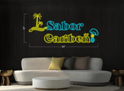 Sabor Cariben (2 sets) | LED Neon Sign
