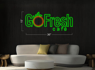 Go Fresh (2 sets) | LED Neon Sign