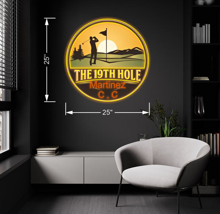 The 19th Hole | LED Neon Sign
