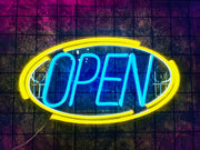 SALE OFF 40% - "OPEN" LED Neon Sign For Business, Storefront Window Shop Store Bar Salon Cafes Pubs Hotel Wall Decor