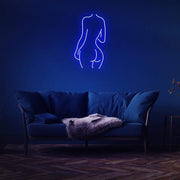 Female Back Silhouette | LED Neon Sign
