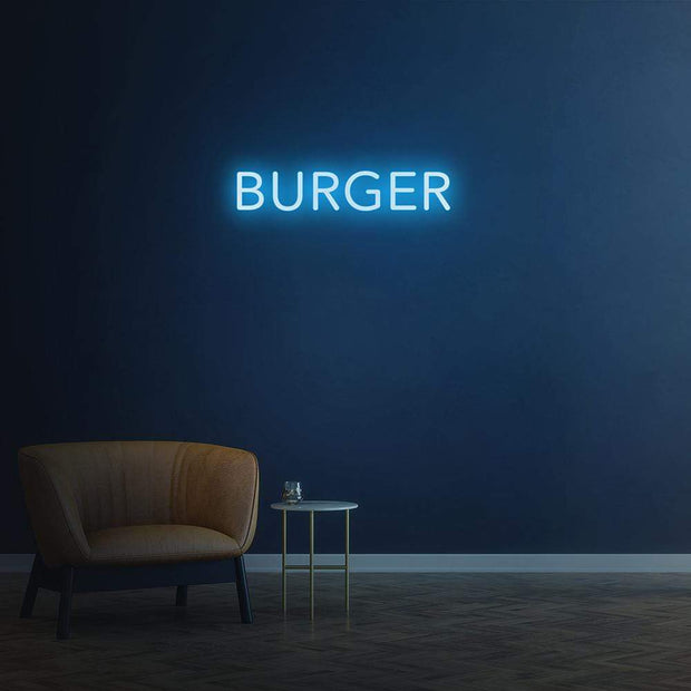 Burger - LED Neon Sign