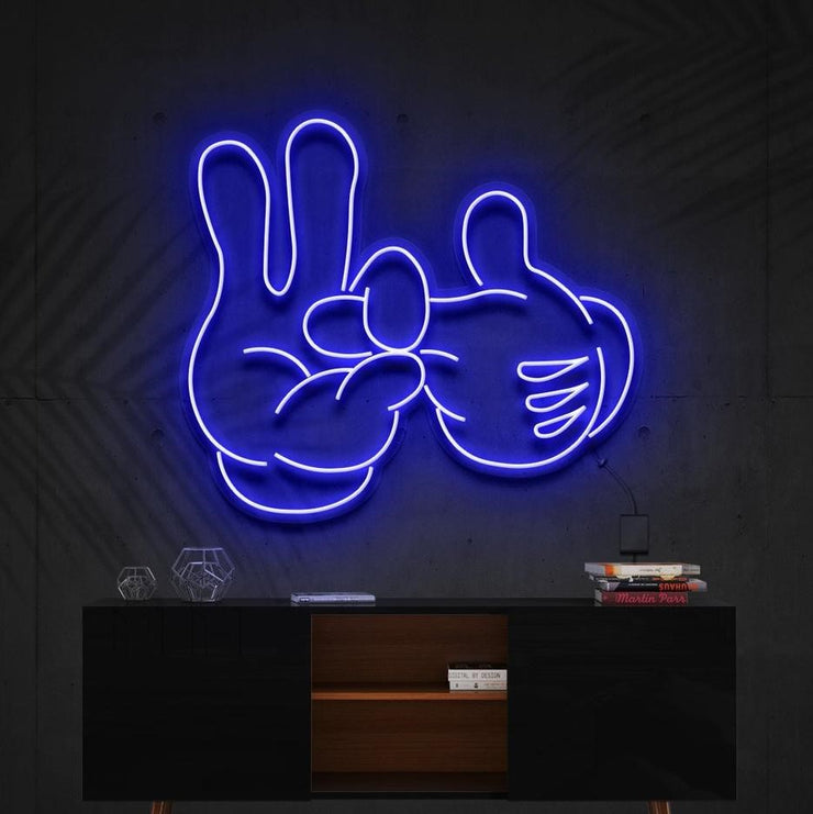 Bad Intentions - Mickey | LED Neon Sign