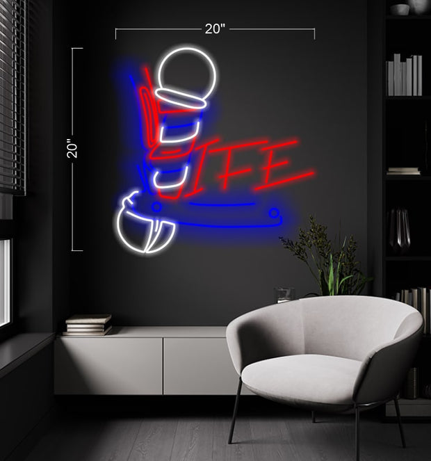 IFE Barbershop | LED Neon Sign