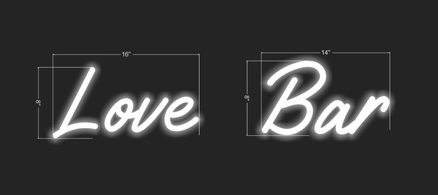 Love Bar | LED Neon Sign