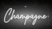 Champagne | LED Neon Sign