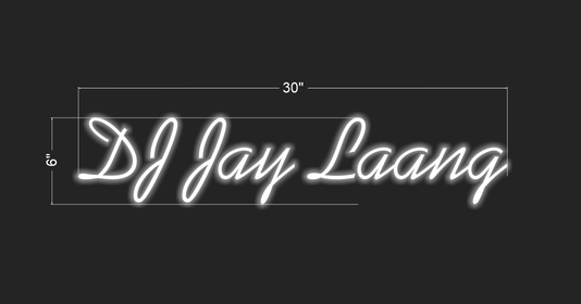 DJ Jay Laang | LED Neon Sign