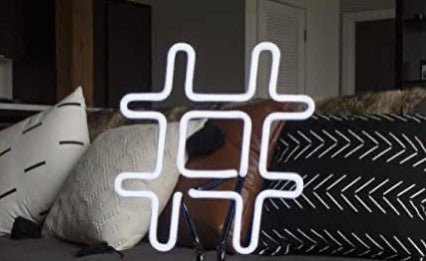 Hashtag & Welcome To The Jungle | LED Neon Sign