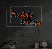 Harley's Garage | LED Neon Sign