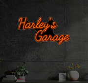 Harley's Garage | LED Neon Sign