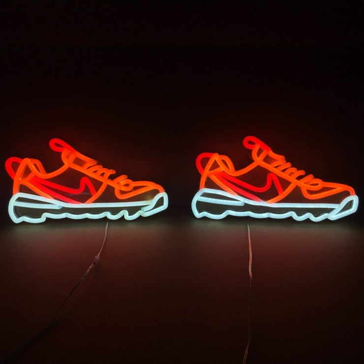 Neon Orange Shoes | LED Neon Sign