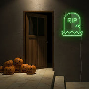 Rip Tombstone | LED Neon Sign