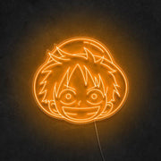 Monkey D Luffy v2 - One Piece | LED Neon Sign