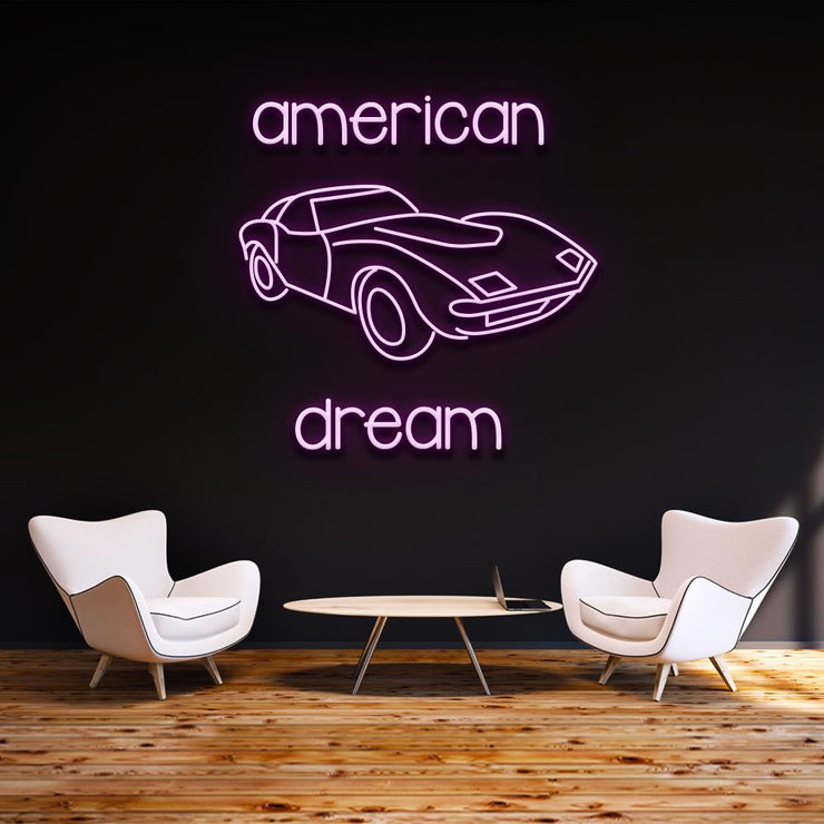 American Dream Car | LED Neon Sign