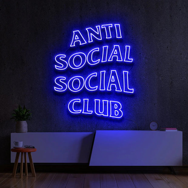 Anti Social Social Club | LED Neon Sign