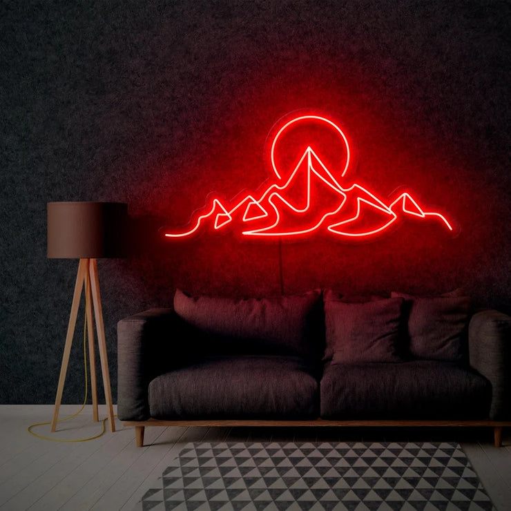 Mountains | LED Neon Sign