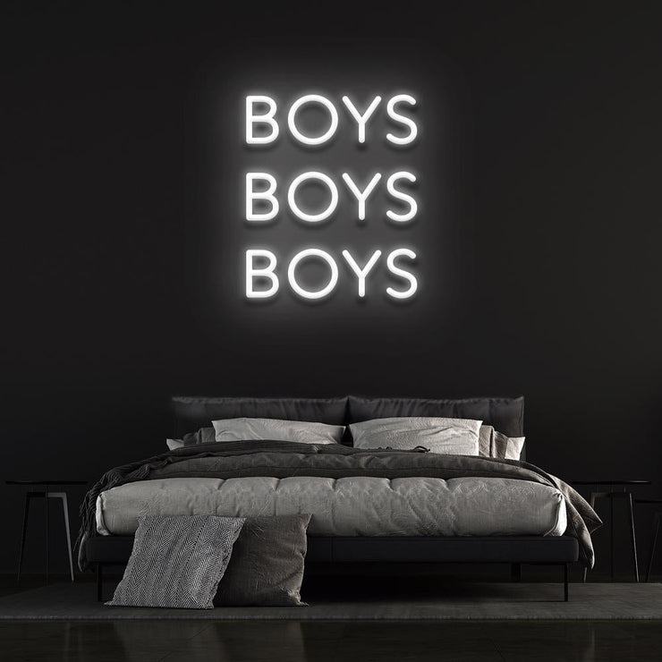 Boys Boys Boys | LED Neon Sign