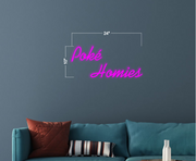 Poké Homies | LED Neon Sign